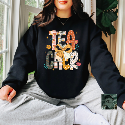 Teacher Floral Pencil Bow