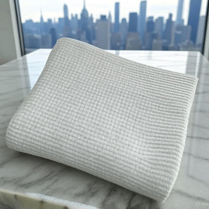 Microcheck Cotton Thermal Blanket