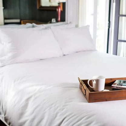 T-300 White Combed Cotton Sheets