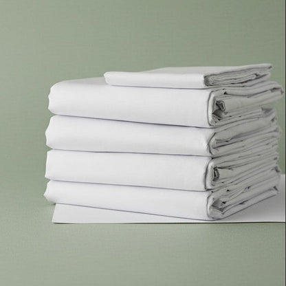 T-300 White Combed Cotton Sheets